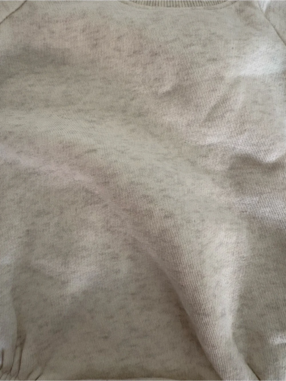 Old Navy sweatshirt bodysuit - size 0-3 months